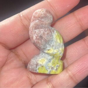 Natural Stone flamingo - Multicolor